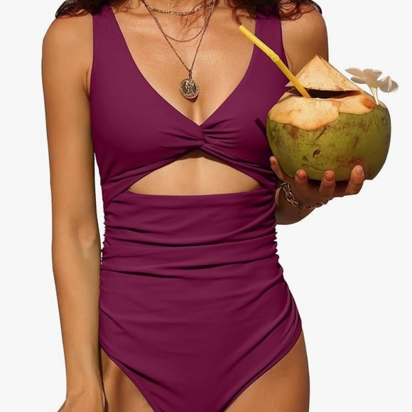 NWT Charmo One Piece Swimsuit - Picture 1 of 6